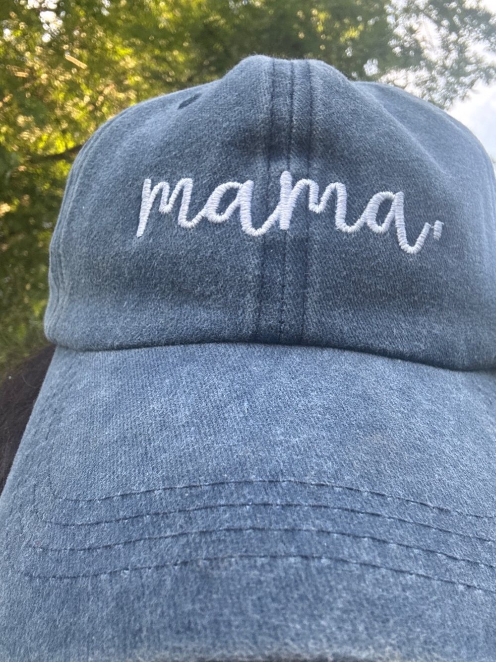 Monogrammed bag hats and outfit accessories